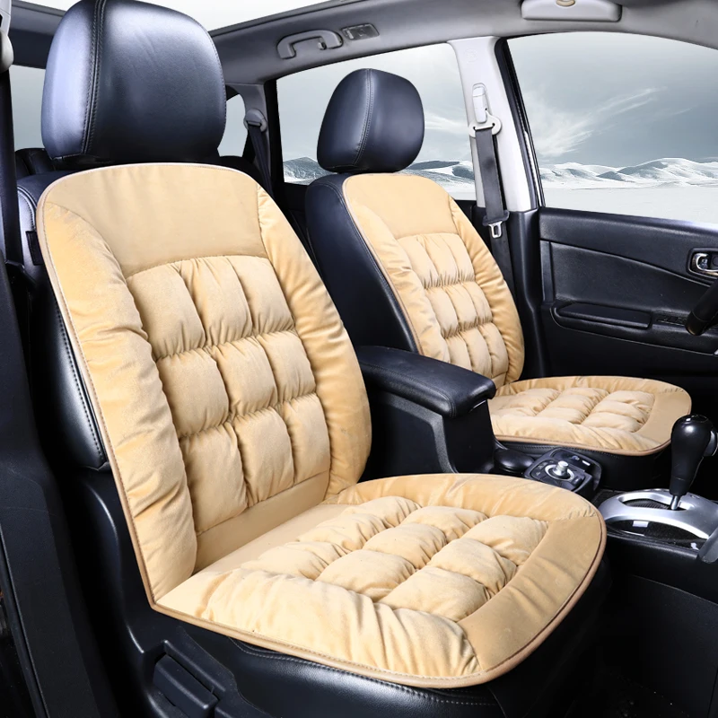 

Front car seat cover plush car seat cushion pad for Toyota Corolla Camry Rav4 Auris Prius Yalis Avensis SUV