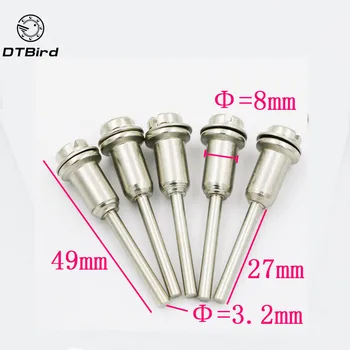 

5pcs 6mm Connective Rod/Extension Rod For Mini Saw Blade Power Tools Accessories Suit For 10mm Inner Hole Saw Blade
