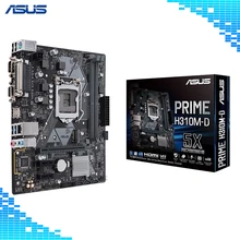 Asus PRIME H310M-D Desktop Motherboard Intel H310 Chipset LGA1151 Socket Micro ATX board