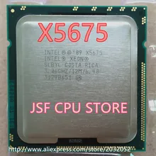 Processeur intel X5675 x5675 6 cœurs, 3.06Ghz, L3 12 mo, 95W, Socket LGA 1366, pour ordinateur de bureau (fonctionne 100%), livraison gratuite