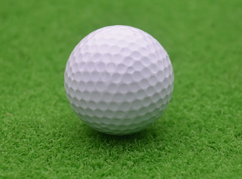 42 мм двухслойные пустые мячи для гольфа - Цвет: Белый