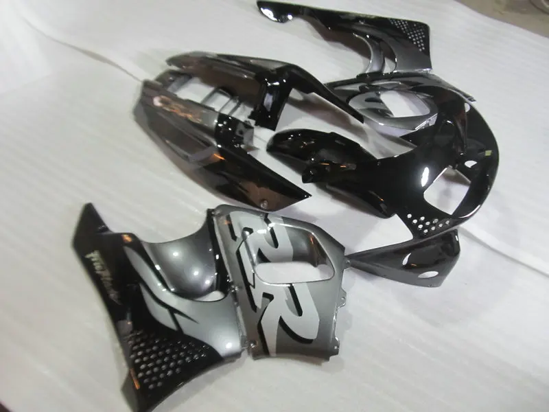

Motorcycle Fairing kit for HONDA CBR900RR 893 96 97 CBR 900RR CBR 900 RR 1996 1997 ABS Silver black Fairings set+gifts HI12