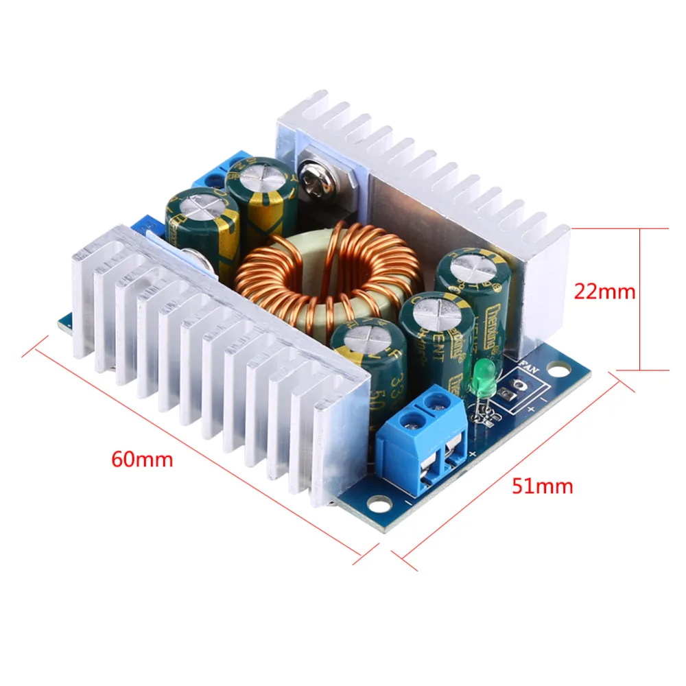 DC-DC понижающий модуль понижающий преобразователь 4,5 V-30 V до 0,8 V-12 V 100 W 12A Мощность понижающий Напряжение модуль