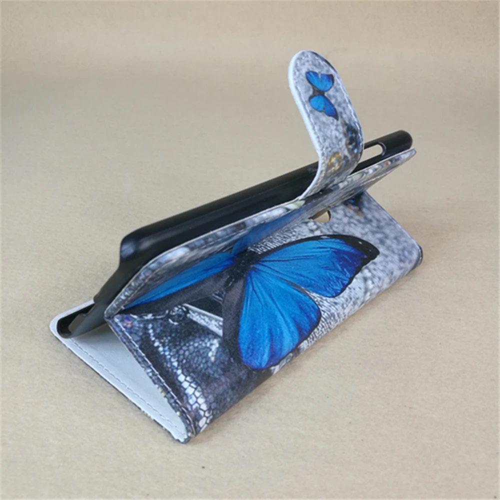 

New Butterfly Flower Flag Designer Wallet Flip Stand Book Cover Case For Xiaomi Redmi Note 7 6.3" Dual sim