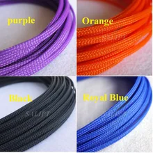 12 мм плотно Плетеный ПЭТ расширяемый рукав обмотка высокой плотности 3/5/10 метров