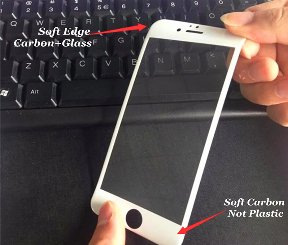 9H 3D изогнутое закаленное стекло для iphone 8 7 6 6 S полное покрытие Защита экрана для iphone 6 6s 7 8 plus Защитная стеклянная пленка
