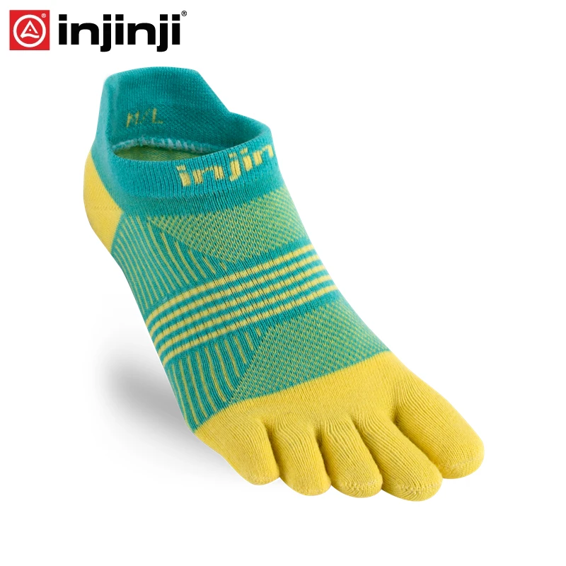 Injinji Toe носки беговые Легкие без показа пять пальцев женские носки для бега