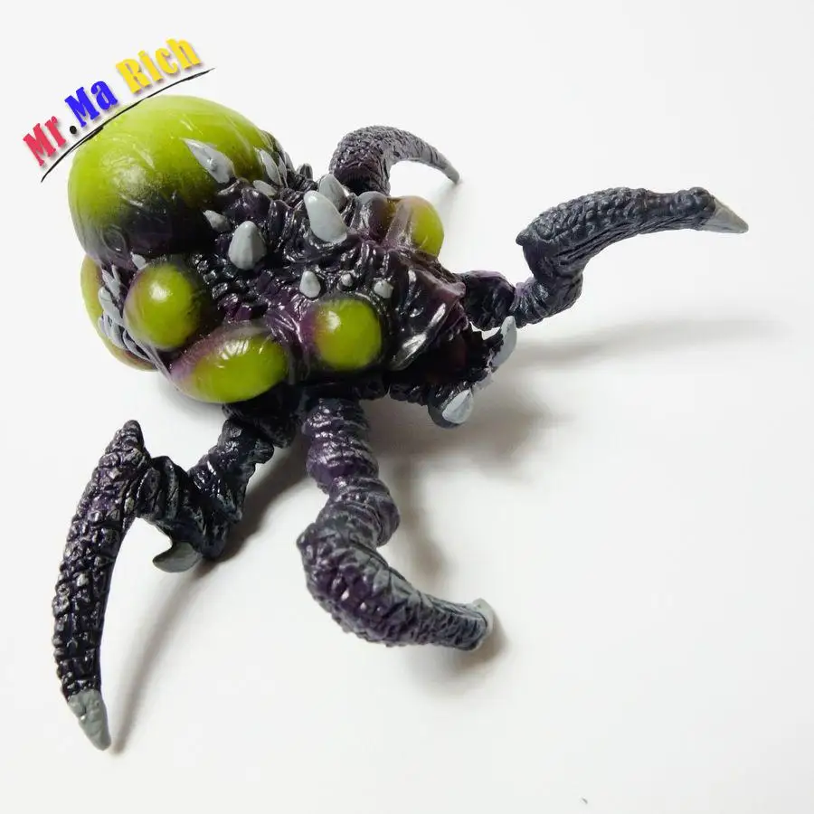 Zerg Baneling Action Figure Model Toy with Induction Lamp 2 Inches