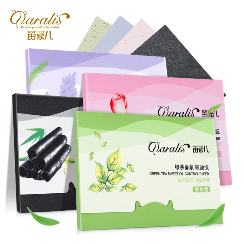 

4 Pack/lot Daralis Facial Absorbent Paper Oil Control Sheets Deep Cleanser Black Head Remover Acne Treatment Beauty Products