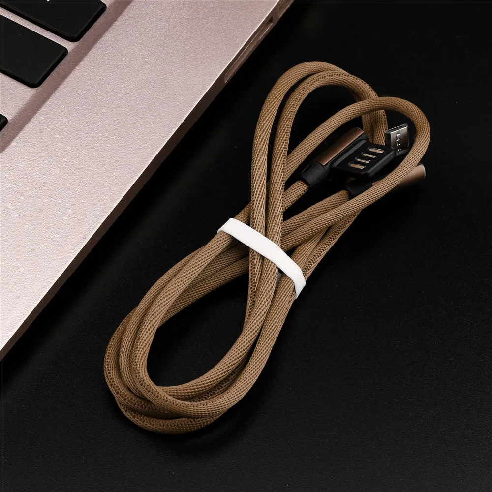 1 м Micro USB зарядное устройство кабель синхронизации данных Шнур для сотового телефона Lightgreen Apr23