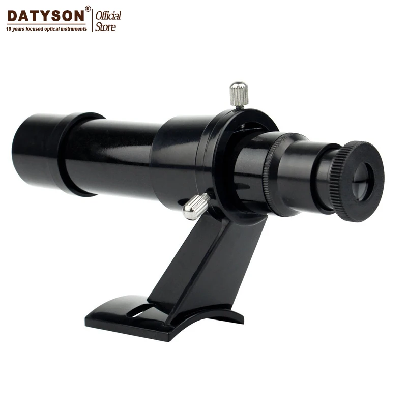 Datyson 5x24 астрономический телескоп Finderscope Star Pointer Finder scope Riflescopes с кронштейном для прицела crosshair Black