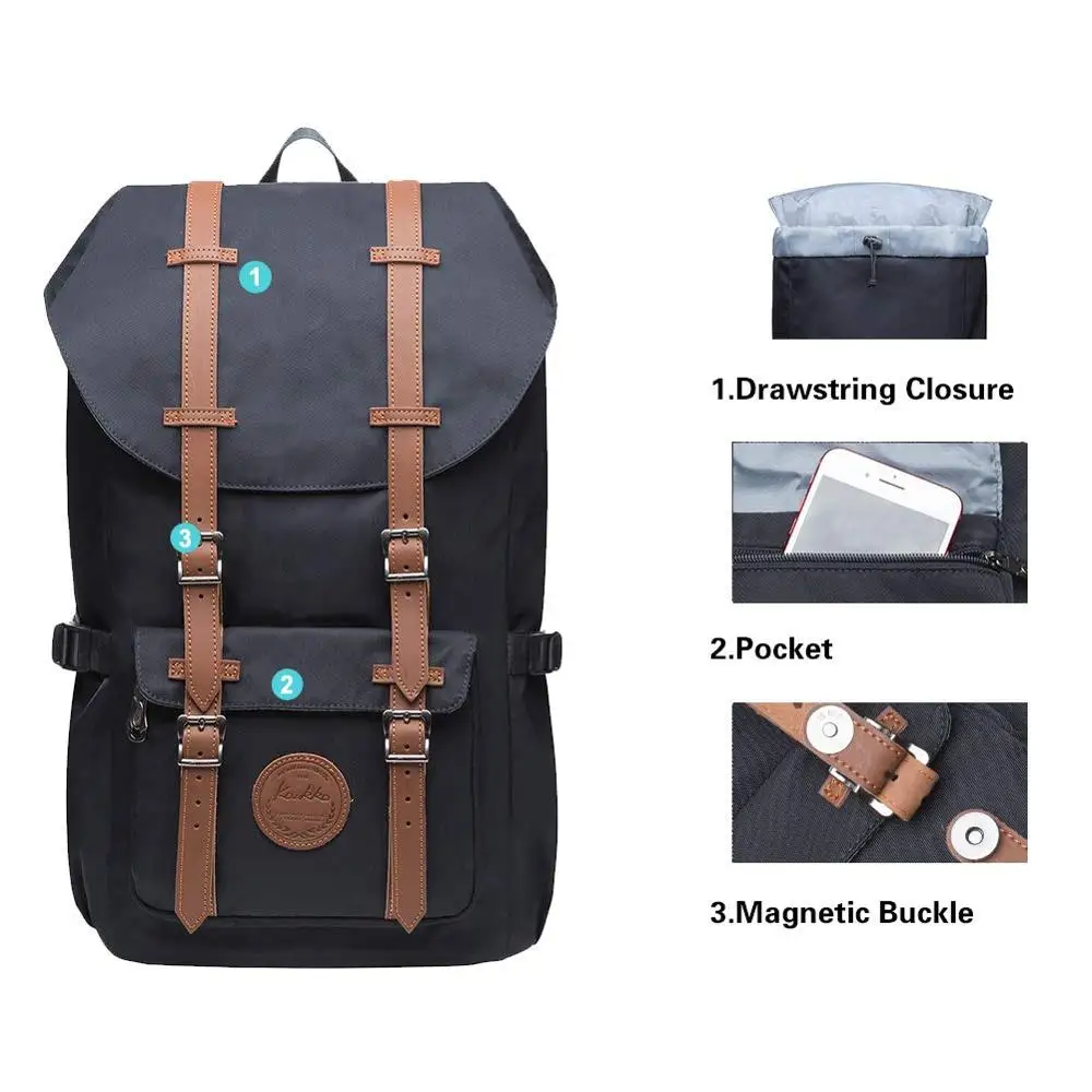 Рюкзак KAUKKO, маленькая Америка, мужская сумка, школьный рюкзак, Большой Вместительный рюкзак для компьютера, ноутбука, 24л