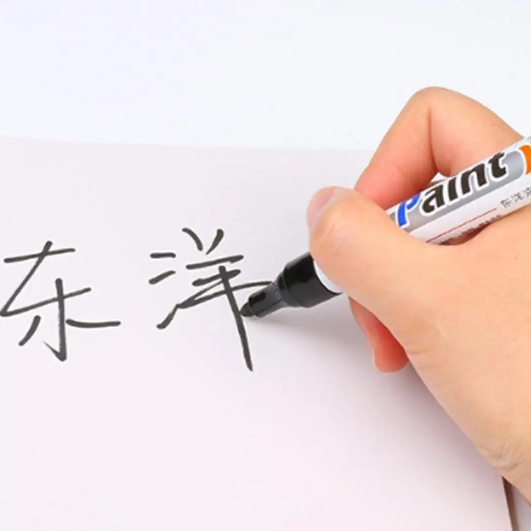 Waterproof Non-toxic Permanent Tire Paint Pen Color 8ml 2-3m Paint Maker