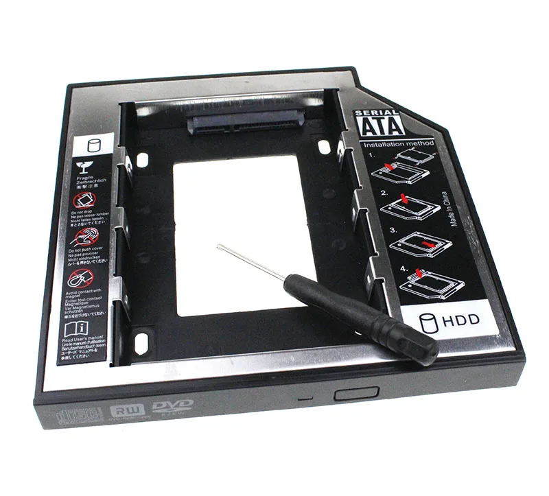 Original Universal 2nd HDD Caddy 12.7mm 2.5