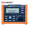 PEAKMETER-comprobador de resistencia de tierra MS2302, medidor de 0ohm ~ 4K ohm, 100 grupos de registro de datos con pantalla de retroiluminación LCD ► Foto 2/6