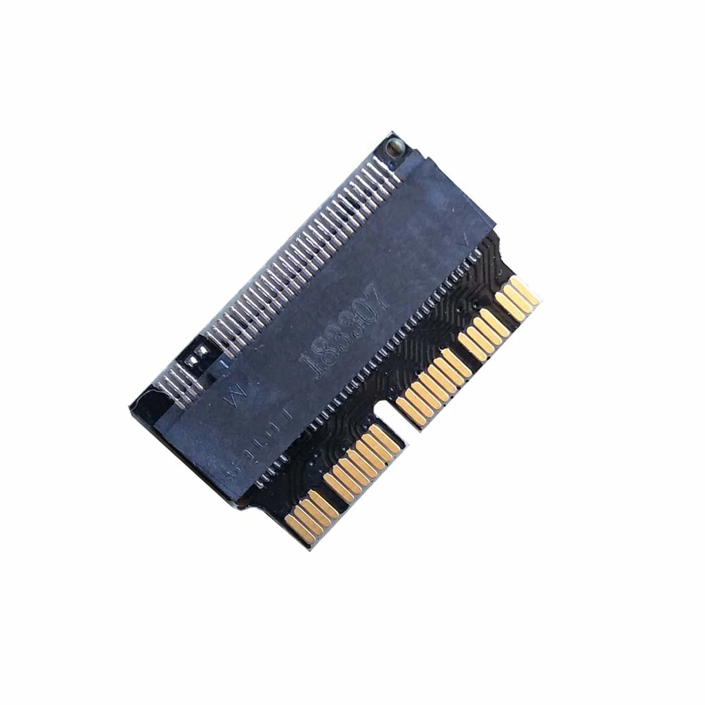 Добавить на карту m.2 адаптер NVMe PCIe M2 NGFF на SSD для Apple ноутбука Macbook Air Pro 2013 A1465 A1466 A1502 A1398 PCIE x4