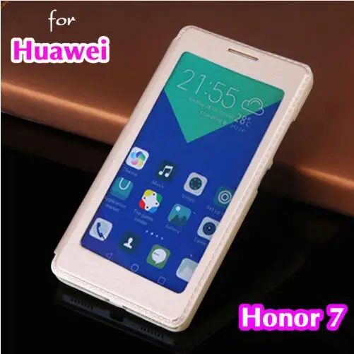 imágenes para Bolsa de Cuero Del Teléfono de la Manga de Visualización inteligente de Reposo Automático Función de Despertador la Cubierta del tirón del Soporte A Prueba de Golpes Funda Shel Caso Para Huawei Honor 7 imágenes para Bolsa de Cuero Del Teléfono de la Manga de Visualización inteligente de Reposo Automático Función de Despertador la Cubierta del tirón del Soporte A Prueba de Golpes Funda Shel Caso Para Huawei Honor 7
