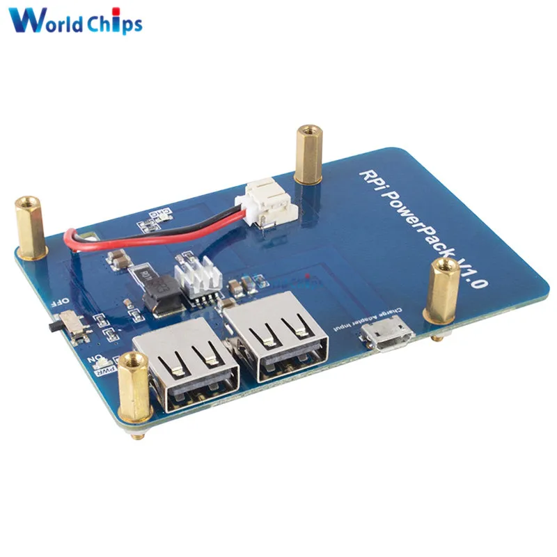 For Raspberry Pi3 Lithium Battery PowerPack Expansion Board Power