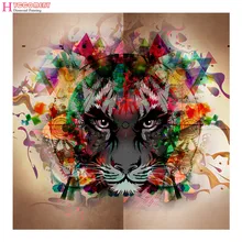 Изготовленная на заказ Алмазная роспись бабочки в горшке Алмазная кофейная вышивка натюрморт garten животные цвет Лев Хрустальные стикеры