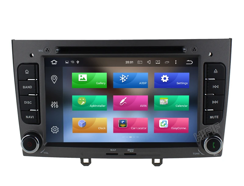 Flash Deal IPS 8 Core Android 8.0 OS Special Car DVD for Peugeot 408 2010-2011 & Peugeot 308 I (T7) 2008-2011 with 1024*600 Resolution 4