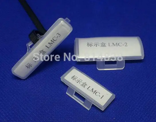 

LMC-3 Line Labeled Box Mark Transparent Cable Box Logo