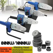 800 Вт 1000 Вт 220 В электрический горячий сварочный аппарат нагревательный инструмент PPR PE PP труба сварочная машина