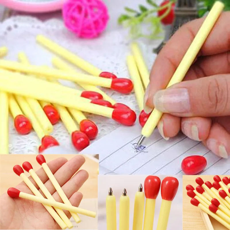 100pcs/lot Mini Novelty Toys Funny Pens Ballpoint Pens Student Kid Prize Gift Writting