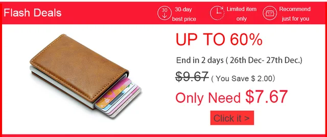 DIENQI Rfid Card Holder Men Wallets Money Bag Male Vintage Black Short Purse 2018 Small Leather Slim Wallets Mini Wallets Magic -