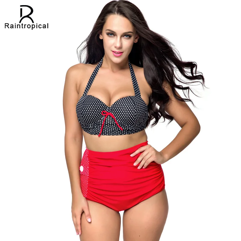 plus size pin up bathing suits