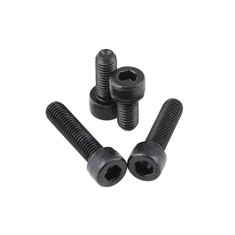 

DIN912 Metric Thread M6 Black Grade 12.9 Alloy Steel Hex Socket Head Cap Screw Bolts M6*(8/10/12/14/15/16/18/20/22/25/30~100) mm
