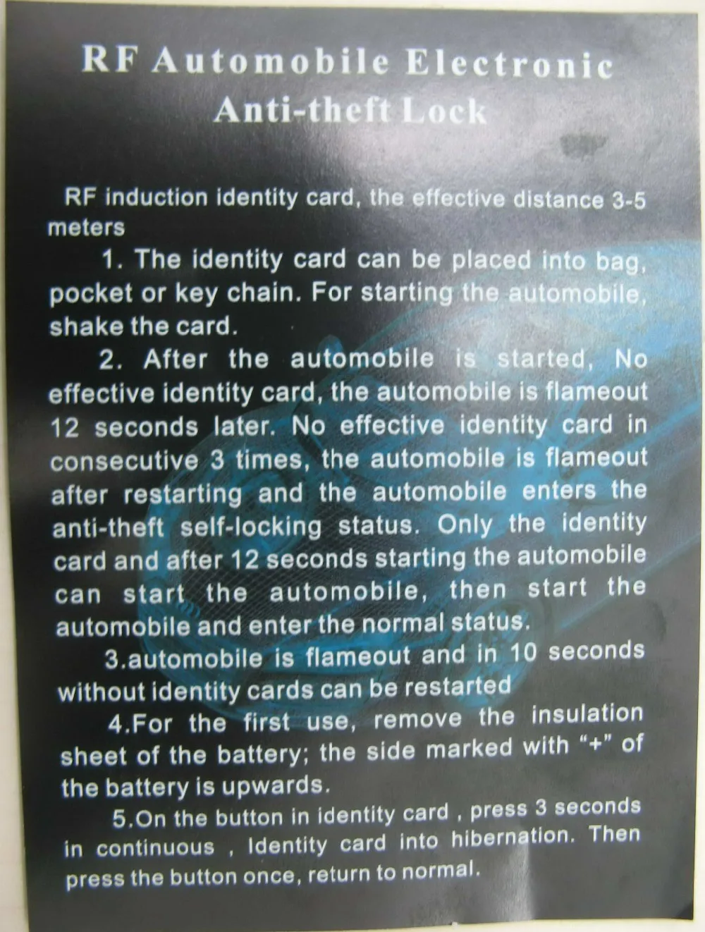 Фирменная Новинка Заводская Цена RFID автомобильный иммобилайзер беспроводной реле топливного насоса цепи отключения противоугонной автомобильной охранной сигнализации