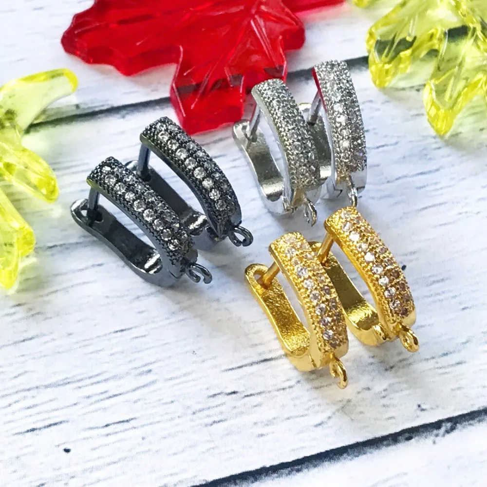 Juya DIY Errings компоненты поставки креативный крепеж основа Серьги Крючки Аксессуары для Модные серьги ювелирных изделий