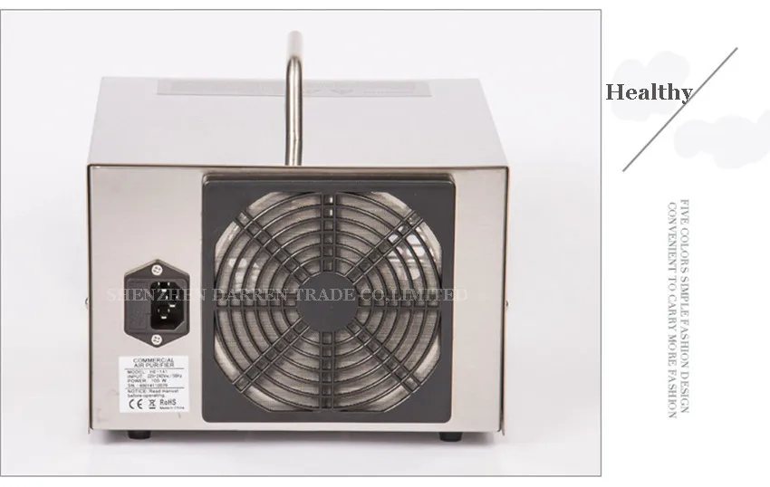 1 шт. 3,5-7,0 г Регулируемый очиститель озонатор из нержавеющей стали для дома и промышленности машина для очистки и стерилизации воздуха