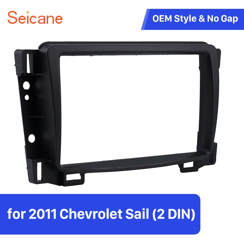 Seicane Double Din Refit Car Fascia Panel for 2011 Chevrolet Sail Modified Installation Kit Frame | Автомобили и мотоциклы