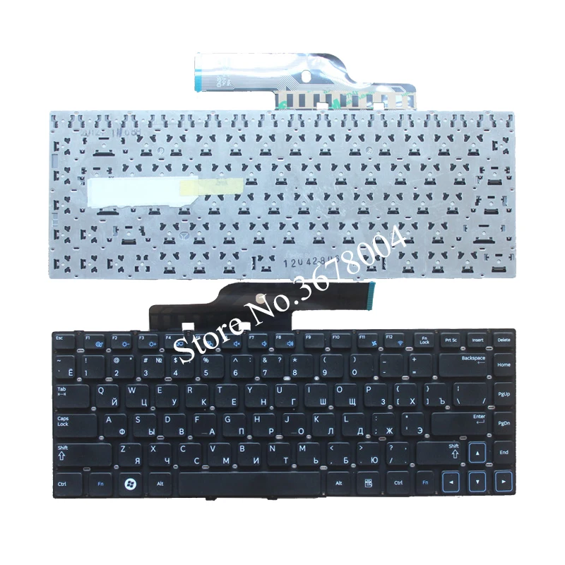 Новая русская клавиатура для Samsung NP300 300V4A 300E4A NP300V4A NP300E4A E4A V4A 305E4A NP305E4A ру черный