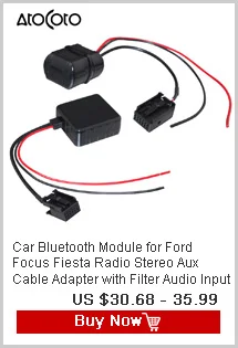 Автомобильный Bluetooth беспроводной модуль для Ford Focus Mondeo CD 6000 6006 5000C MP3 радио стерео Aux кабель адаптер аудио вход