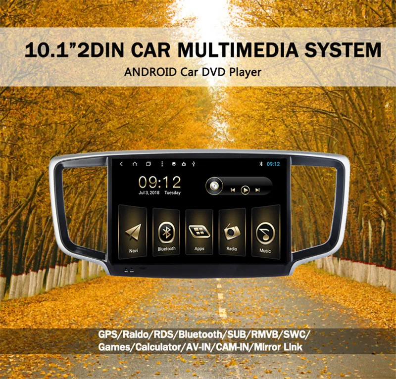 car pc monitor For Honda Odyssey 2015