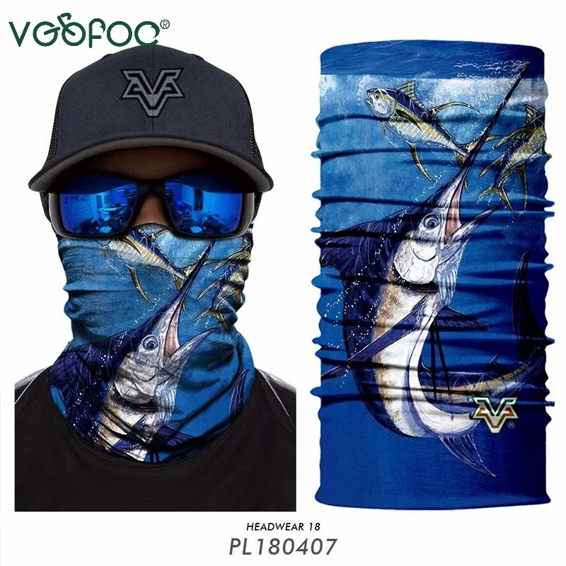 

Quick Dry Fishing Bandanas Sand Control Cycling Magic Scarf Bicycle Neck Warmer Face Mask Head Shield Headband Headwear For Men