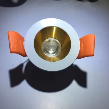 

10pcs Led Mini Downlight Under Cabinet Spot Light diameter 45mm 3w For Ceiling Lamp AC95-277v Down Lights Free Shipping