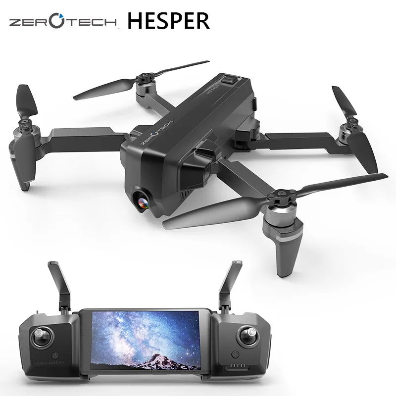 

Zerotech HESPER 4K Drone FPV With HD Camera 1080P GPS+VPS Smart Gimbal Selfie Camera Foldable RC Quadcopter drohne Helicopter