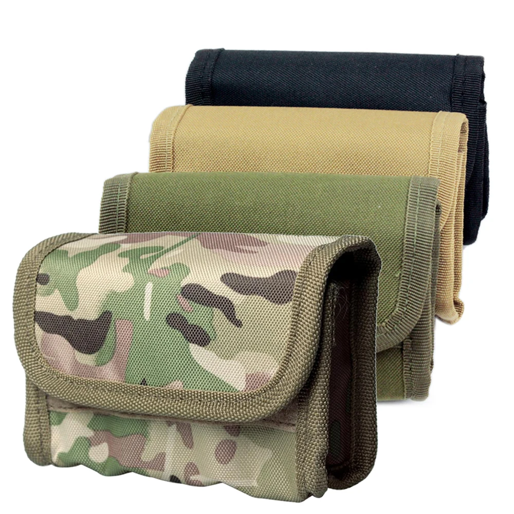 

Vapanda Molle Pouch For 12 Gauge/20G Belt Waist Bag Upgraded Version 10 Round Shot gun Shotshell Reload Holder