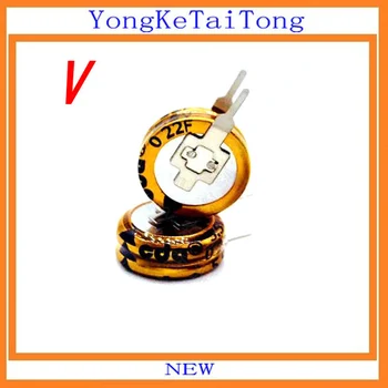 

5PCS/LOT 5.5V0.22F farad capacitor 5.5V 0.22F 0.022F 0.33F 0.047F 0.47F 0.1F 1F 1.5F super capacitor double layer capacitor