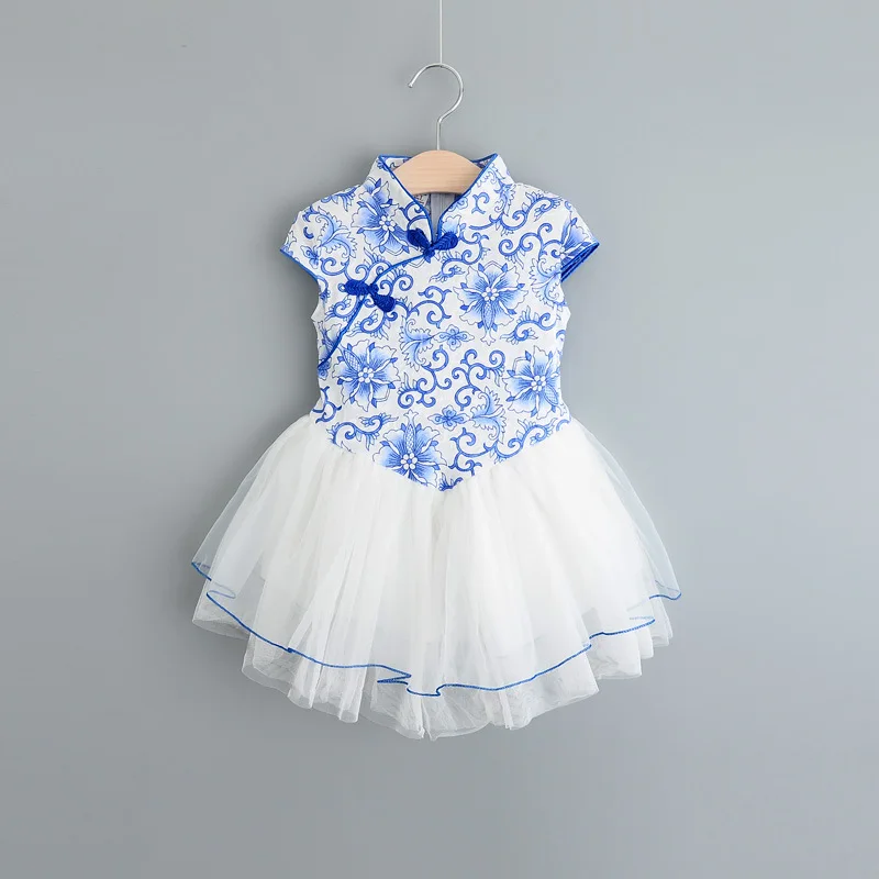 Style Cheongsam Tutu Dress Infant Baby Dresses style cheongsam tutu dress infant baby dresses