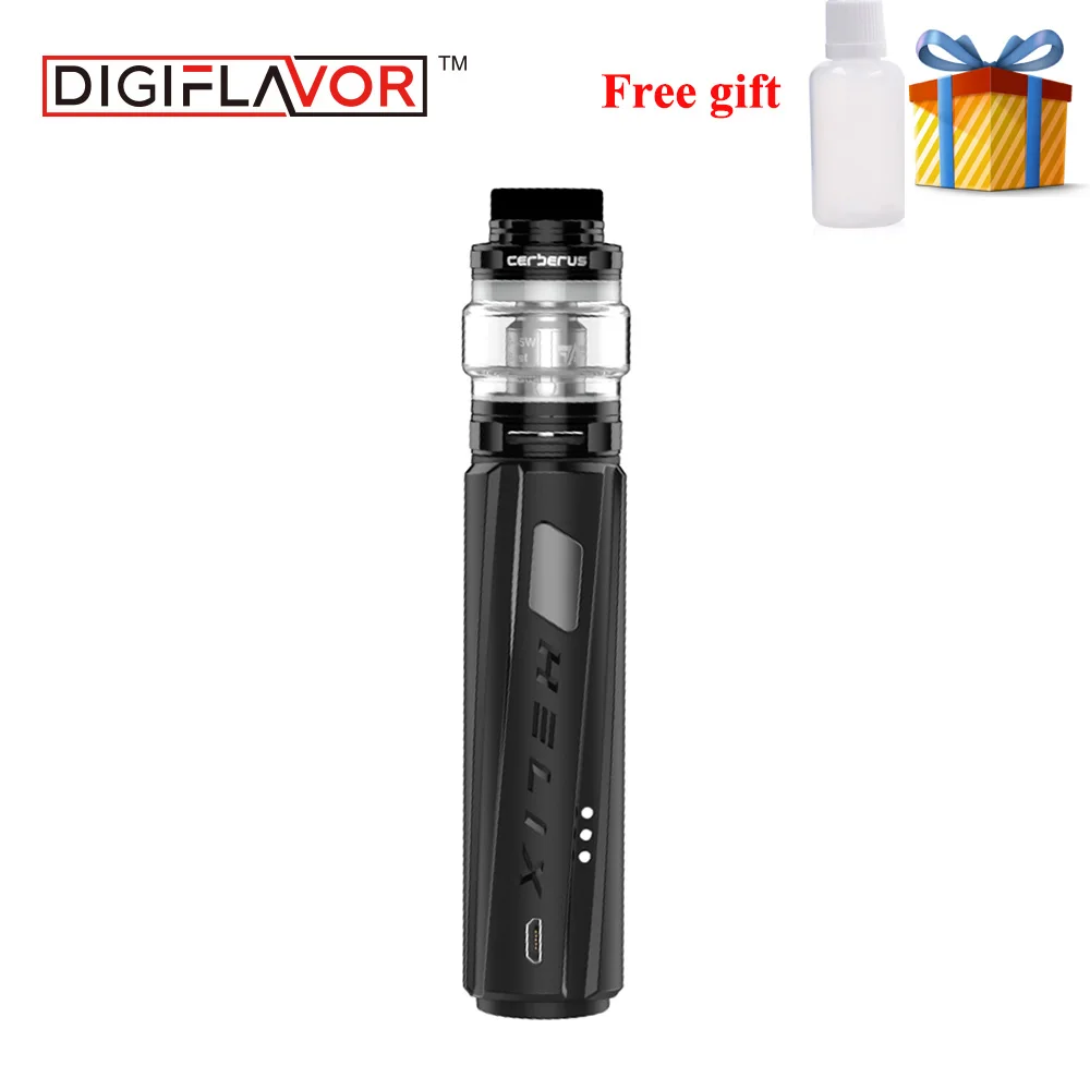 Набор ручек Digiflavor Helix Vape с 2/5 5 мл атомайзером Cerberus Tank чипом AS на 18650 батарейках