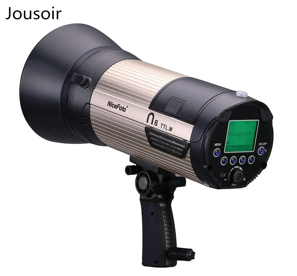 

NiceFoto n6 600Ws battery powered flash ETTL ratio flash for C and i-TTL for N 2.5s fast recycling