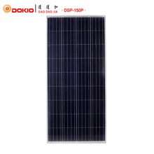 Dokio Brand 150W Polycrystalline Silicon Painel Solar 18V 1470*660*35mm Solar Battery China Top quality Paneles Solares China