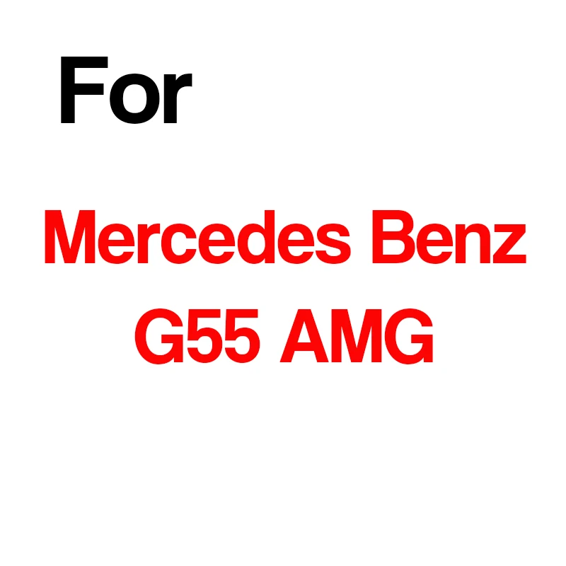 Buildreamen2 автомобильный чехол для внедорожника, солнца, снега, дождя, царапин, пыли, водонепроницаемый чехол для Mercedes-Benz CL63 CL65 CL55 GLS63 G55 AMG - Название цвета: For G55 AMG