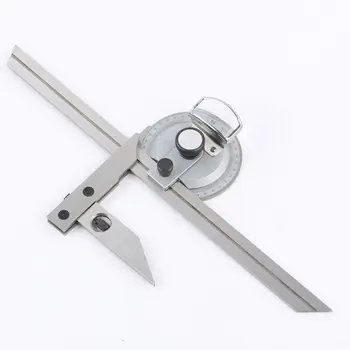 

360 Degree Universal Bevel Protractor Angle Measuring Finder Precision Goniometer Angular Ruler With Magnifier Woodworking Tool