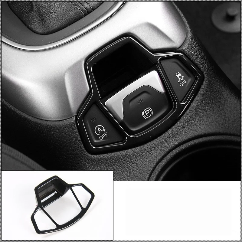 Для Jeep Compass 2017 2018 ABS матовая электронная Авто Кнопка Ручного Тормоза панель