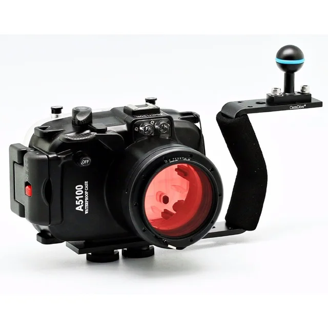 Waterproof Underwater Camera Housing Hard Case for Sony A5100 16 50mm